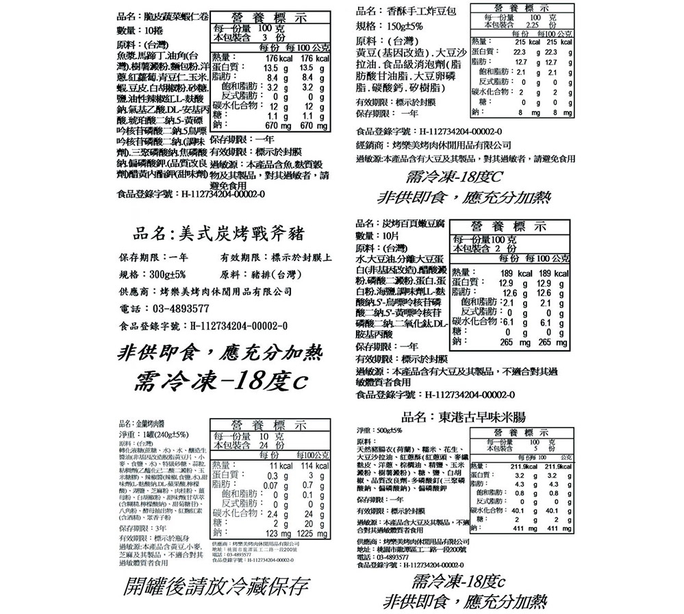 招牌推薦10人份烤肉套餐｜人氣團體烤肉食材組