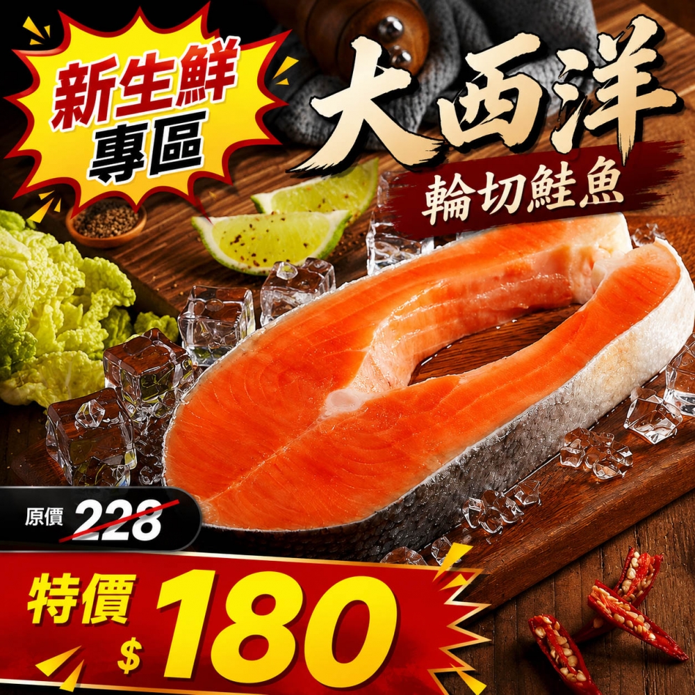 大西洋輪切鮭魚(30