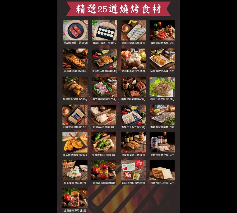 中秋滿額贈套餐|招牌推薦10人份烤肉套餐