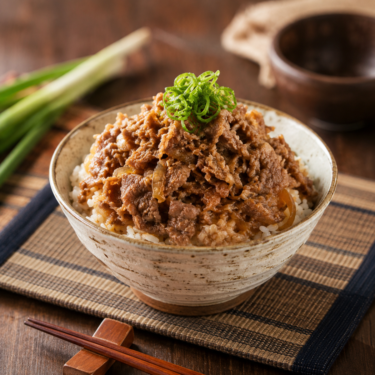 牛五花丼飯